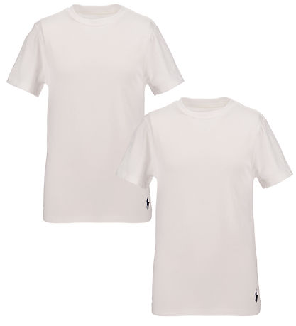 Polo Ralph Lauren T-shirt - 2 pak - Hvid