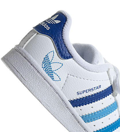 adidas Originals Sko - Superstar CF I - Hvid/Bl