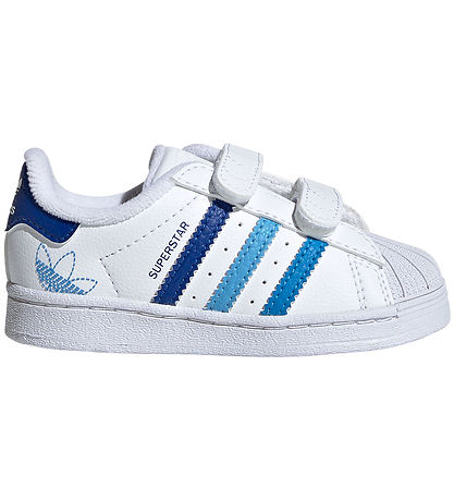 adidas Originals Sko - Superstar CF I - Hvid/Bl