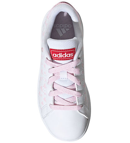 adidas Performance Sko - Advantage K - Hvid/Rosa