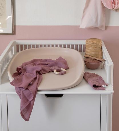 Sebra Puslepude - 65x50 cm - Mist Beige