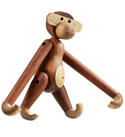 Kay Bojesen Træfigur - Abe - Mellem - Teak/Limba