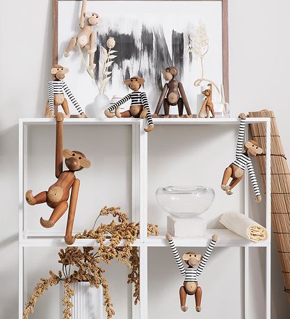 Kay Bojesen Træfigur - Abe - Mellem - Teak/Limba