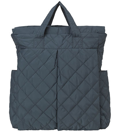 DAY ET Rygsk - Mini RE-Q Back Practical - Quilted - Dark Slate
