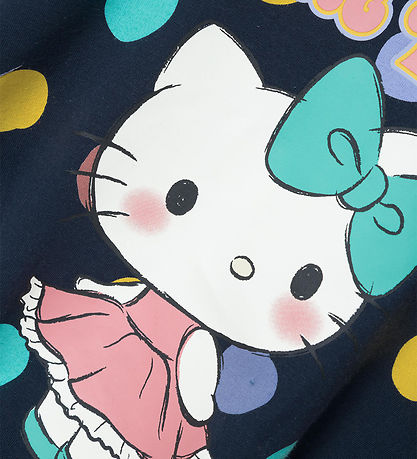 Name It Sweatshirt - NmfJasa Hello Kitty - Dark Sapphire