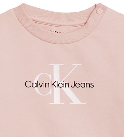 Calvin Klein Sweatst - Monogram - Sepia Rose