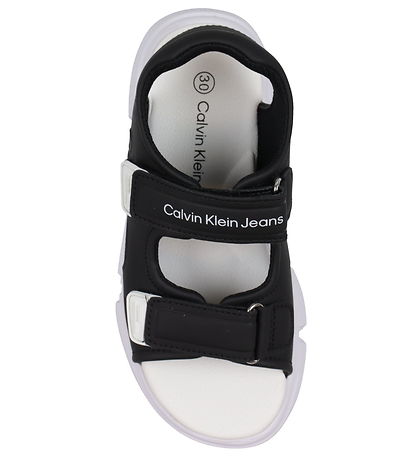 Calvin Klein Sandaler - Velcro - Sort