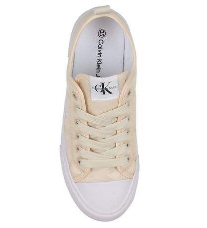 Calvin Klein Sko - Low Cut Lace Up - Beige