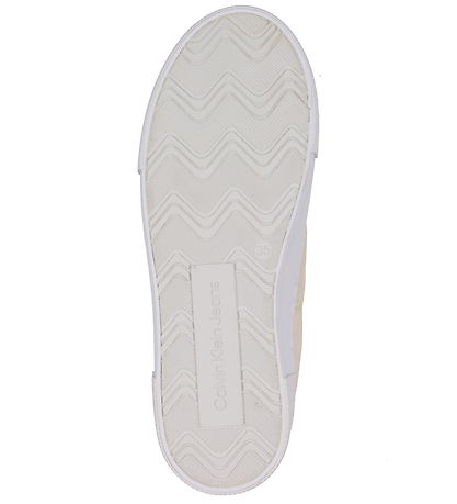 Calvin Klein Sko - Low Cut Lace Up - Beige