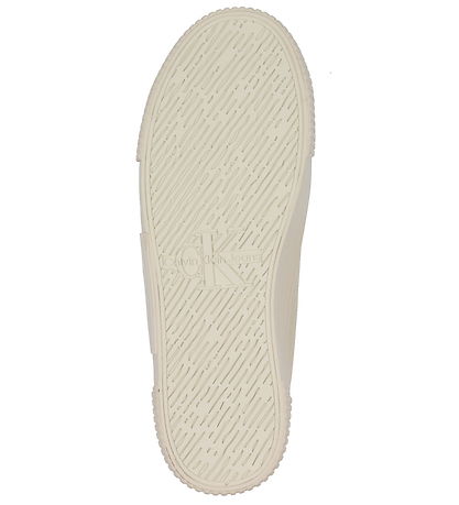 Calvin Klein Sko - Low Cut Lace-Up - Beige