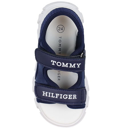 Tommy Hilfiger Sandaler - Logo Velcro - Bl