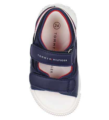 Tommy Hilfiger Sandaler - Stripes Velcro - Bl