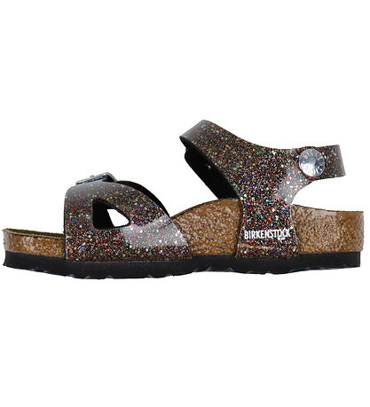 Birkenstock Sandaler - Rio Plain - Cosmic Sparkle Black Multi