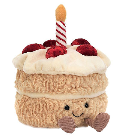Jellycat Bamse - 16 cm - Amuseable Birthday Cake