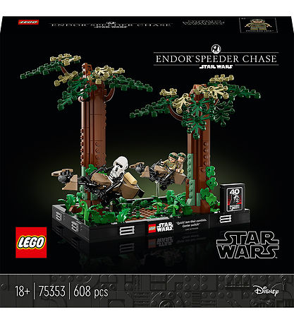 LEGO Star Wars - Diorama Med Speederjagt P Endor 75353 - 608 D