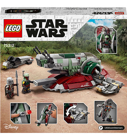 LEGO Star Wars - Boba Fetts Rumskib 75312 - 593 Dele