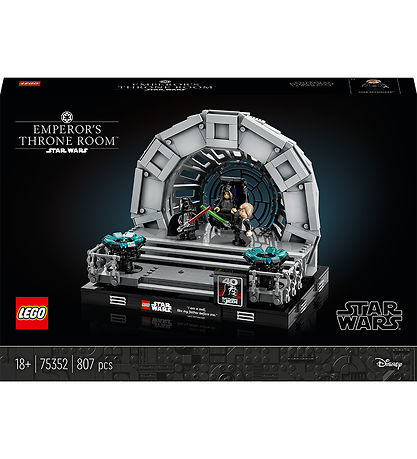 LEGO Star Wars - Diorama Med Kejserens Tronsal 75352 - 807 Dele