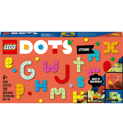 LEGO DOTS - Masser Af DOTS - Bogstaver 41950 - 722 Dele