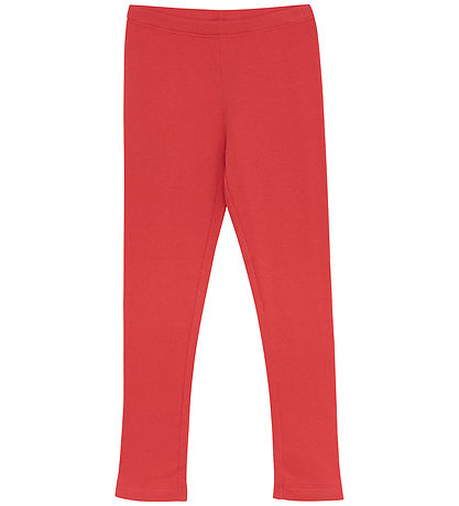 Minymo Leggings - Rib - Tomato Puree