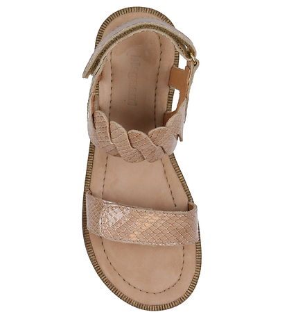 Bisgaard Sandaler - Cille - Camel Croco