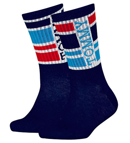 Tommy Hilfiger Strømper - 2-pak - Stripe - Tommy Original