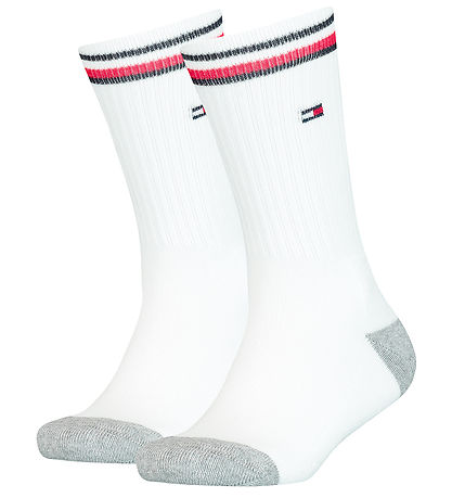 Tommy Hilfiger Strømper - 2-pak - Hvid