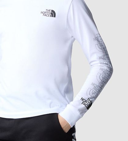 The North Face Bluse - Graphic - Hvid