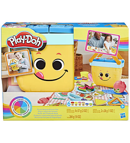 Play-Doh Modellervoks - Picnic Shapes - Starter Set