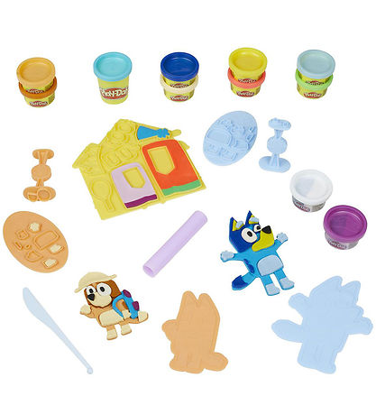 Play-Doh Modellervoks - Bluey Make 'n Mash Costumes