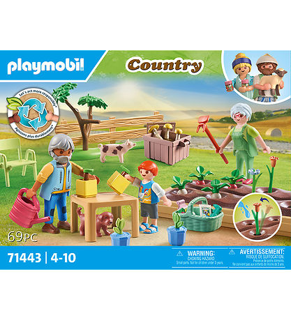 Playmobil Country - Idyllisk Kkkenhave med Bedsteforldre - 714