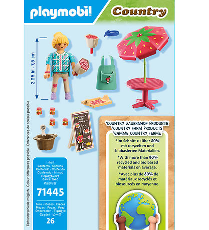 Playmobil Country - Marmeladesalg - 71445 - 26 Dele
