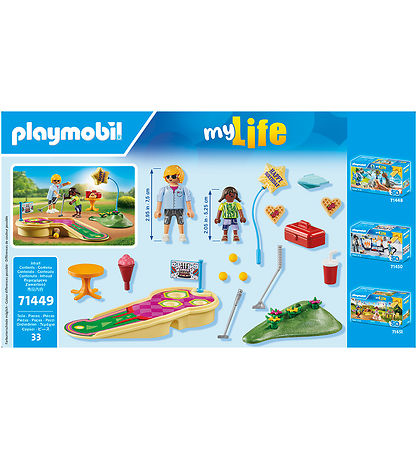 Playmobil My Life - Minigolf - 71449 - 33 Dele