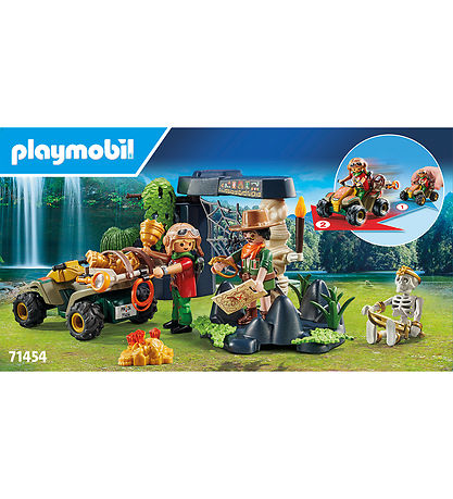 Playmobil - Skattejagt I Junglen - 71454 - 72 Dele