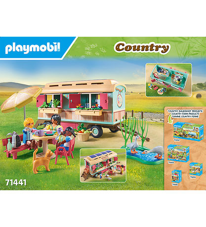 Playmobil Country - Hyggelig Campingvogn-caf - 71441 - 145 Dele
