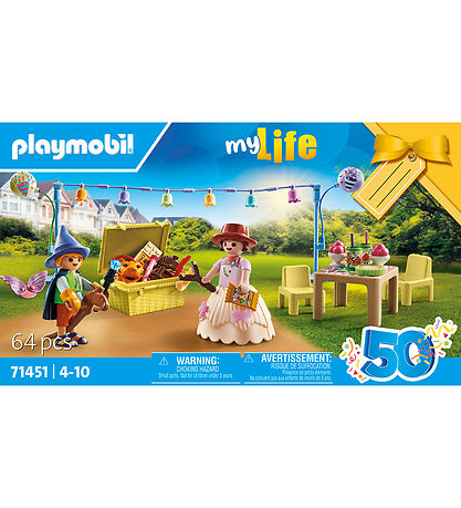 Playmobil My Life - Udkldningsfest - 71451 - 64 Dele