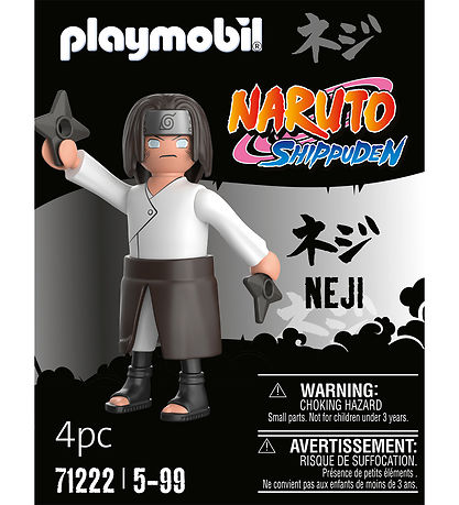 Playmobil Naruto - Neji - 71222 - 4 Dele