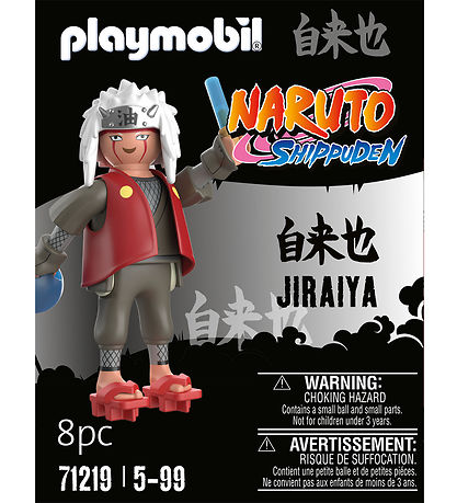 Playmobil Naruto - Jiraiya - 71219 - 8 Dele