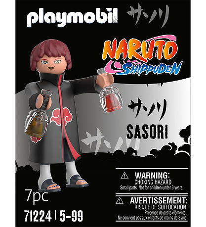 Playmobil Naruto - Sasori - 71224 - 7 Dele