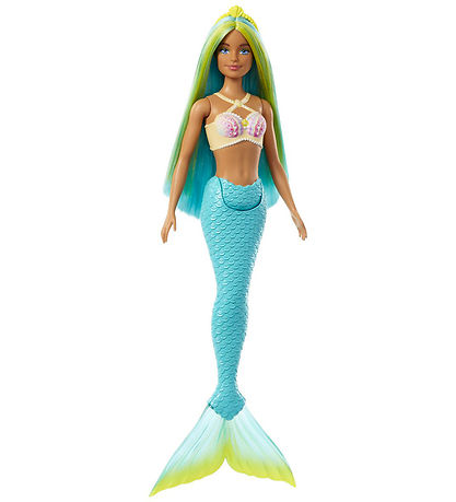 Barbie Dukke - 30 cm - Core - Havfrue - Bl/Grn