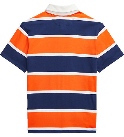 Polo Ralph Lauren Polo - Navy/Orangestribet