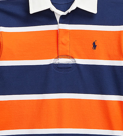 Polo Ralph Lauren Polo - Navy/Orangestribet