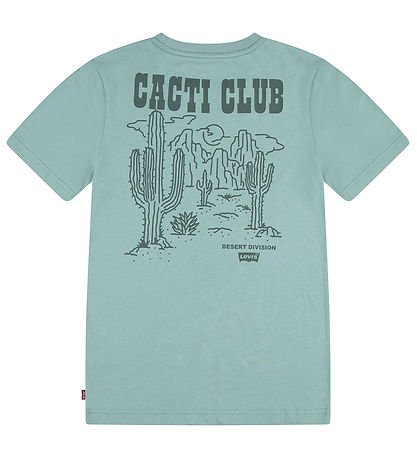 Levis T-shirt - Cacti Club - Levis Blue Surf