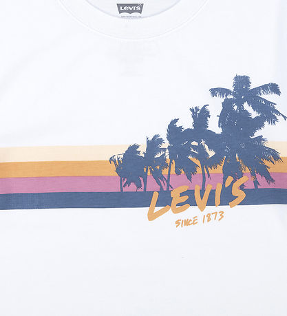 Levis T-shirt - Palm Silhouette - Bright White