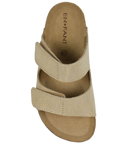 En Fant Sandaler - Nubuck - Champagne Beige