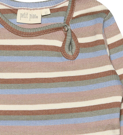 Petit Piao Body l/ - Rib - Modal - Simply Taupe