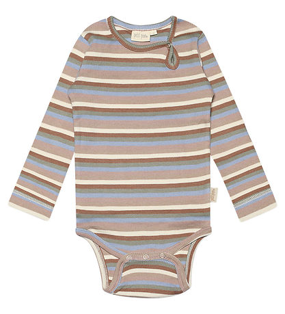 Petit Piao Body l/ - Rib - Modal - Simply Taupe