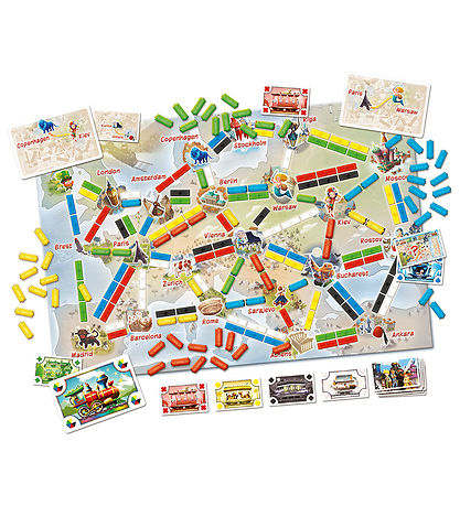 Ticket To Ride Brætspil - First Journey - Nordic