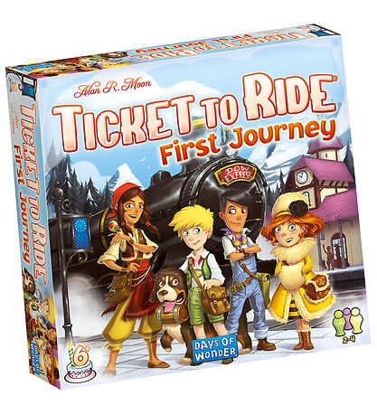 Ticket To Ride Brætspil - First Journey - Nordic
