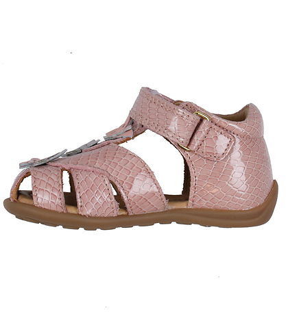 Bisgaard Sandaler - Aya - Rose Croco