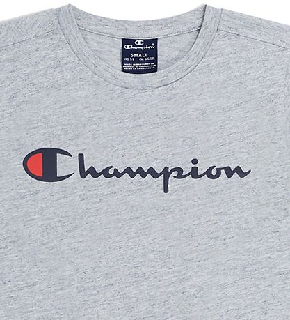 Champion T-shirt - Crewneck - New Oxford Grey Melange
